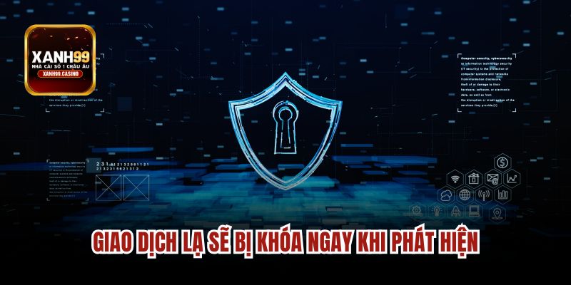 Giao dịch lạ sẽ bị khóa ngay khi phát hiện